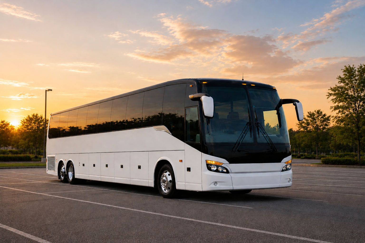 Boston coach bus exterior